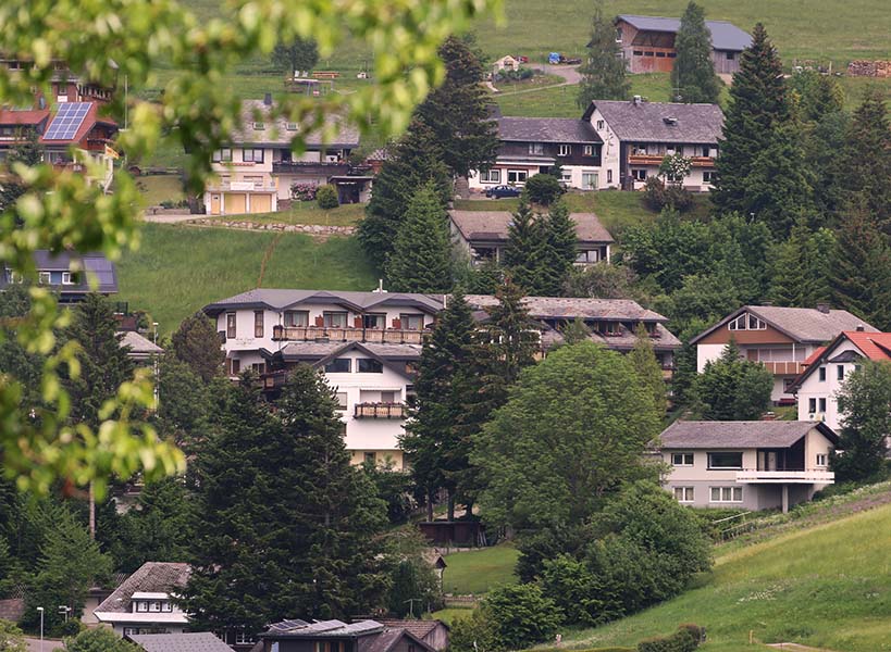 Außenansicht vom Bergvital Hotel