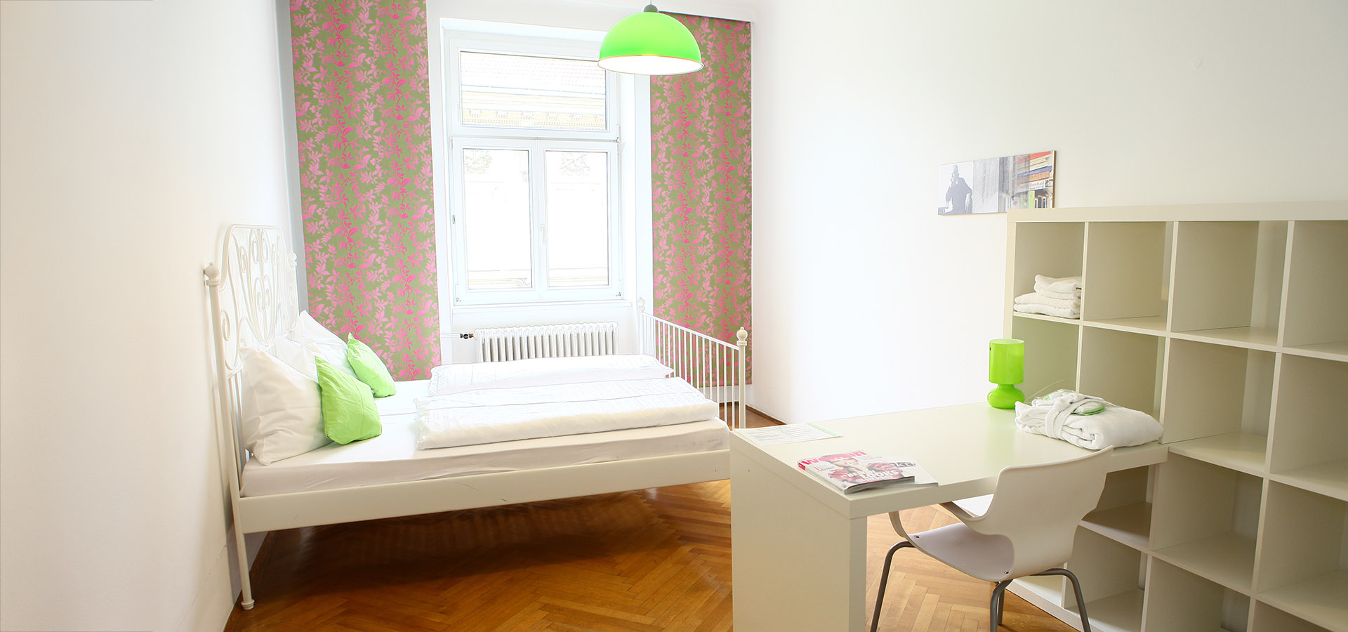 Ansicht eines Gästezimmers vom Kaiser23 Hostel und Guesthouse